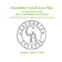 2003 Greenbrier Small Area Plan thumbnail icon