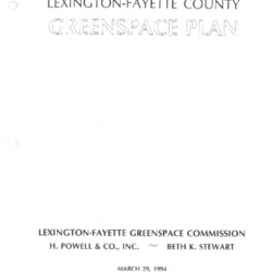 1996 Greenspace Plan thumbnail icon